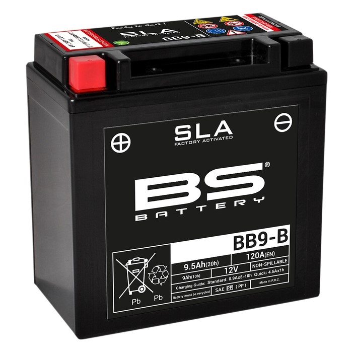 BS Battery Batteri AGM 12V 120A 9Ah