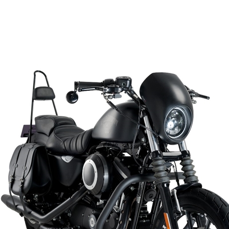 Harley Davidson Sportster / Dyna / Softail Custom Free Spirit Forlygtekåbe Matsort