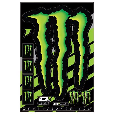 Monster Energy Sticker Kit 2 Fra D\'Cor Visuals