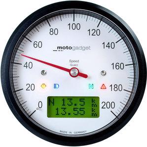 Motogadget Classic Analog MC Speedometer Med Digital Omdrejningstæller